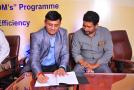An MoU has been signed between BEE Power Department, Administration of Lakshadweep & Electricity Department, UT of Lakshadweep, under “Capacity Building of DISCOMs” programme on 31st August 2018 at Hyderabad, Telangana