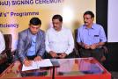 An MoU has been signed between BEE, Karnataka Renewable Energy Development Limited (KREDL) & Mangalore Electricity Supply Corporation Limited (MESCOM), under “Capacity Building of DISCOMs” programme on 31st August 2018 at Hyderabad, Telangana