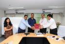 A MoU has been signed between BEE, Uttar Pradesh New and Renewable Energy Development Agency (UPNEDA) and Dakshinachal Vidyut Vitran Nigam Limited (DVVNL) under “Capacity Building of DISCOMs” programme on 25th September, 2018 at BEE’s Conference Hall, New